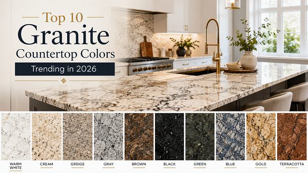 colors granite countertops
